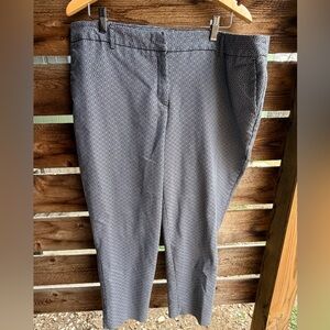 Dalia Geometric Black and White Pants